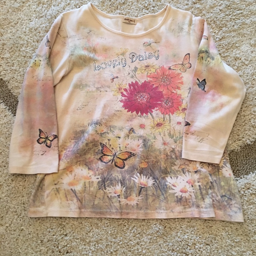 3/4 sleeve top